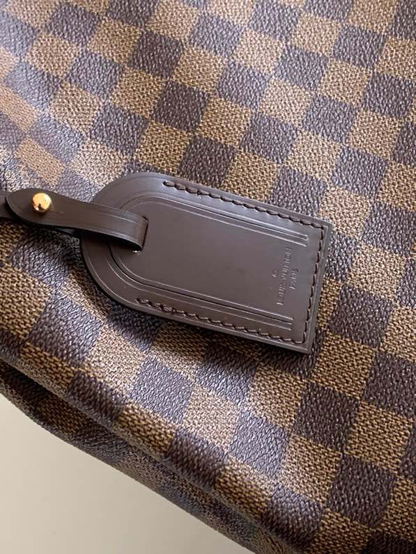 Louis Vuitton Graceful MM Damier Ebene Canvas Shoulder Bag-Ebene Bag