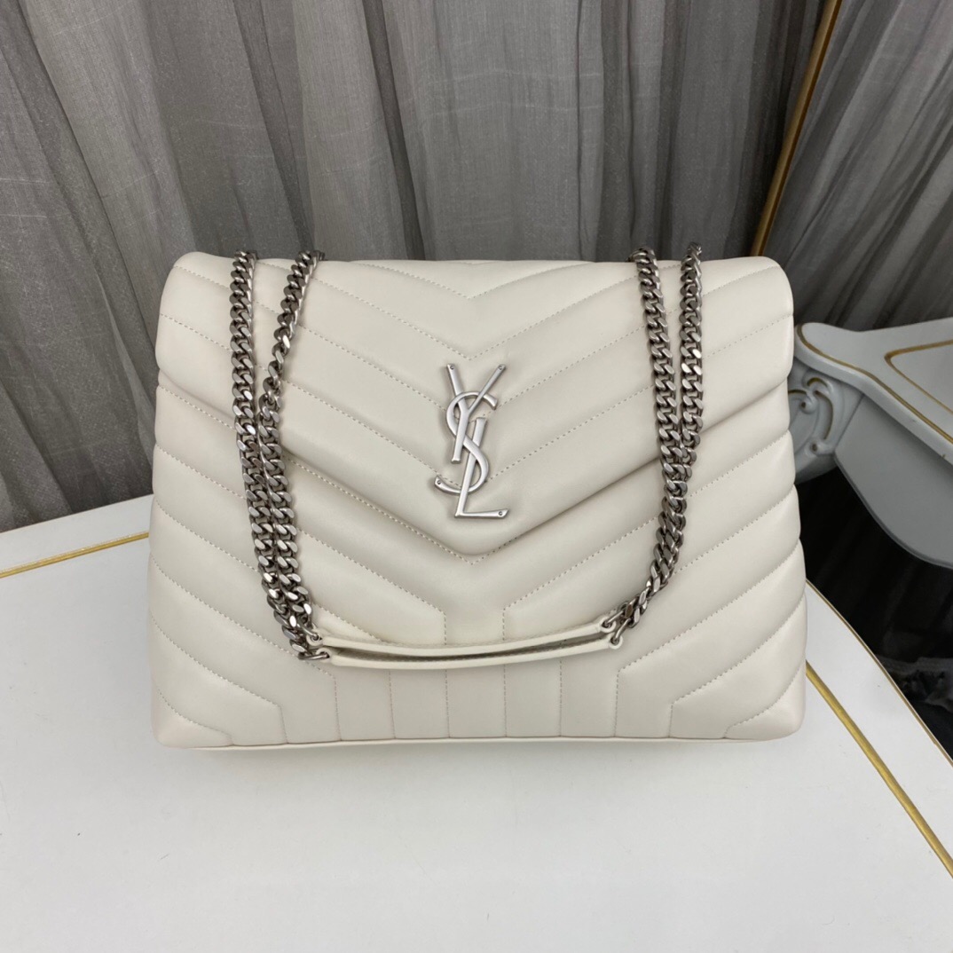 SAINT LAURENT Loulou medium quilted leather shoulder bag