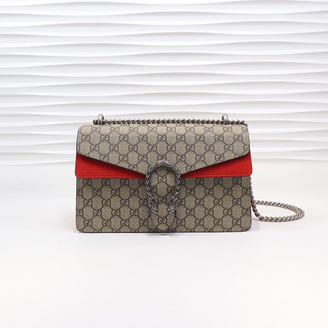 Gucci DIONYSUS GG small rectangular bag in GG - Bag