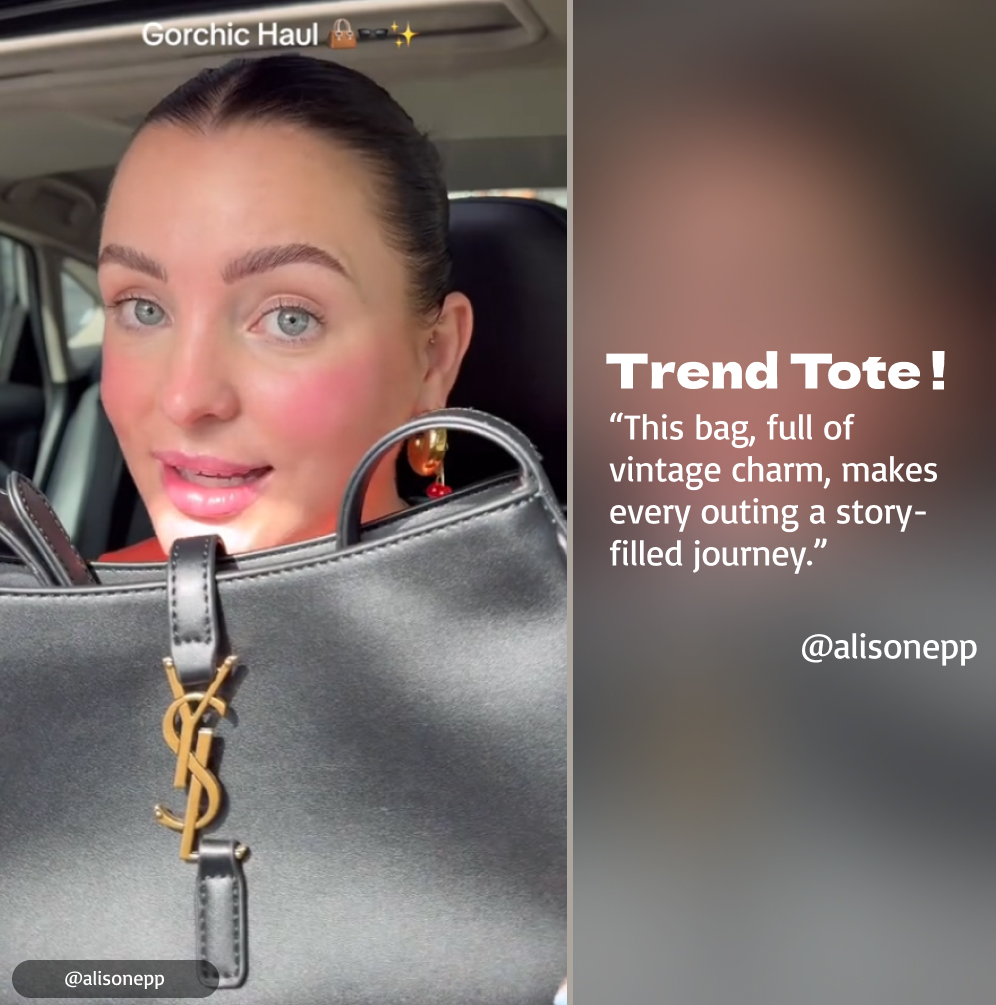 SAINT LAURENT YSL Croc-Embossed Le 5 à 7 Hobo Bag