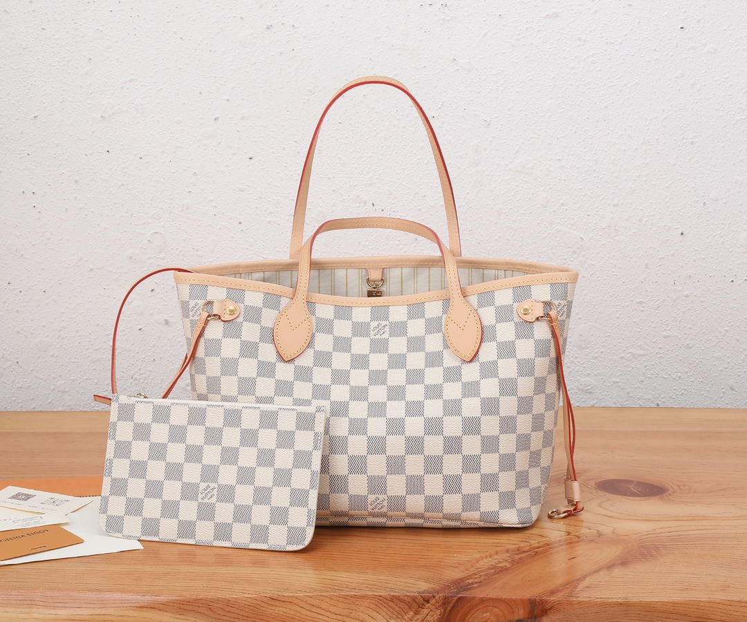 LOUIS VUITTON Damier Azur Neo Neverfull PM - Bag
