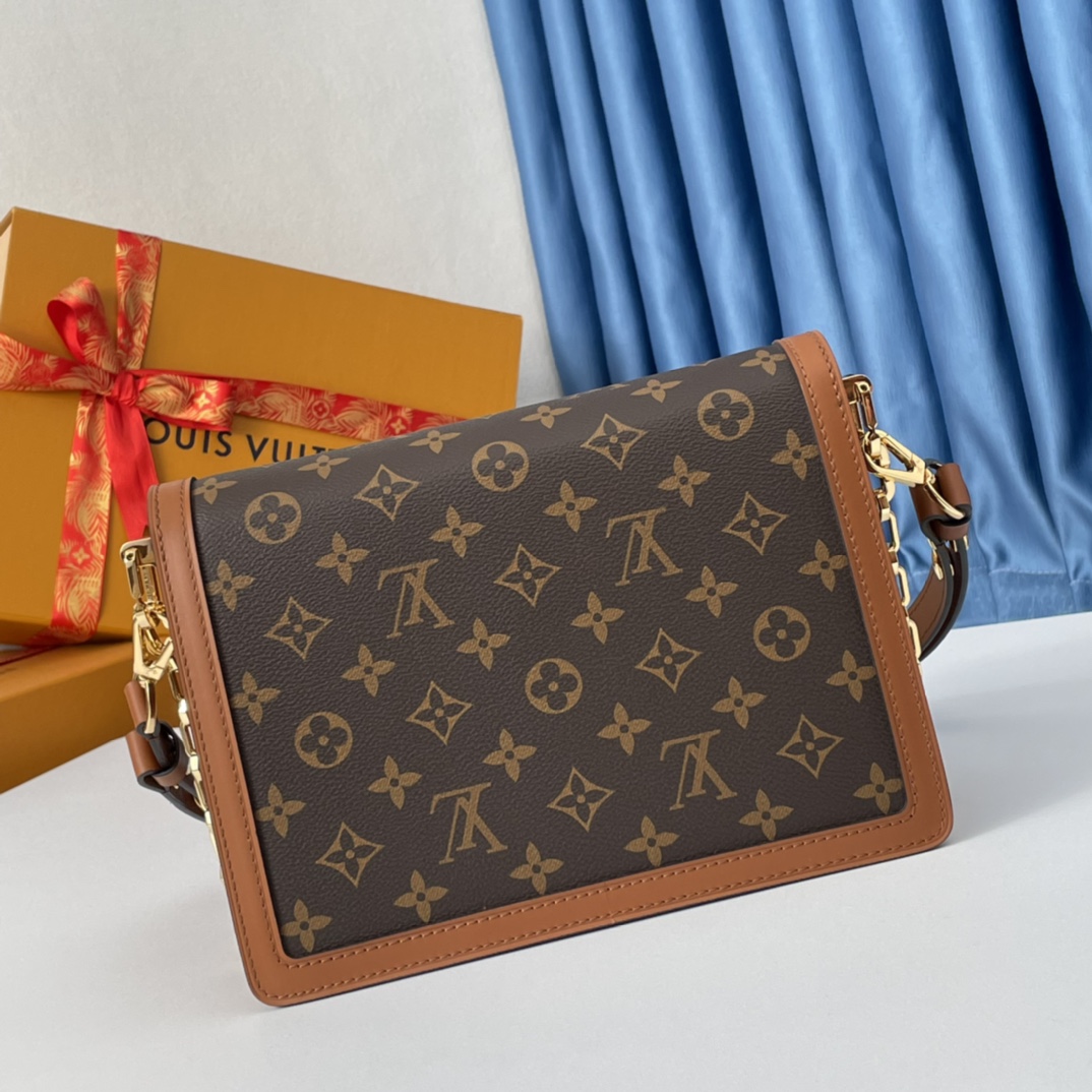 Louis Vuitton LV Monogram & Monogram Reverse Dauphine MM - Bag