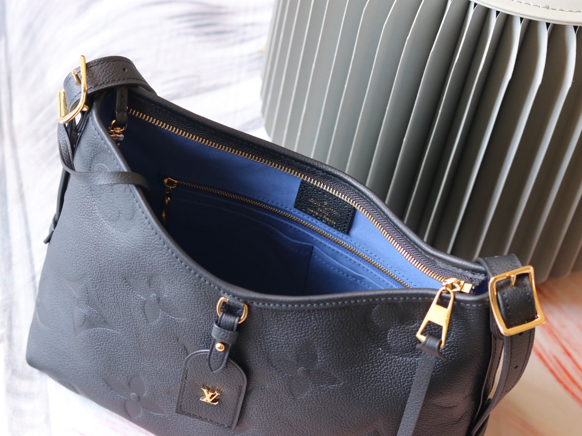 Louis Vuitton LV CarryAll MM - Black Bag